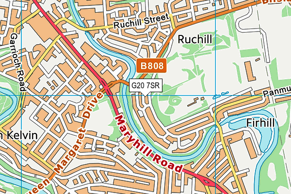 G20 7SR map - OS VectorMap District (Ordnance Survey) G20 7SR map - OS VectorMap District (Ordnance Survey)