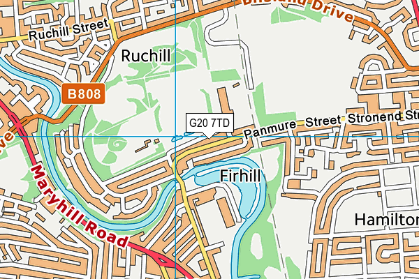 G20 7TD map - OS VectorMap District (Ordnance Survey) G20 7TD map - OS VectorMap District (Ordnance Survey)