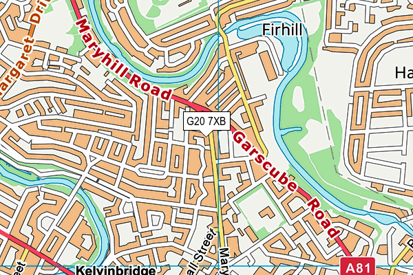 G20 7XB map - OS VectorMap District (Ordnance Survey) G20 7XB map - OS VectorMap District (Ordnance Survey)
