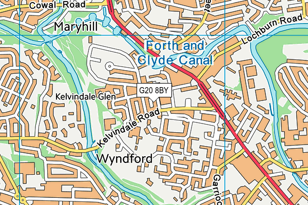 G20 8BY map - OS VectorMap District (Ordnance Survey) G20 8BY map - OS VectorMap District (Ordnance Survey)