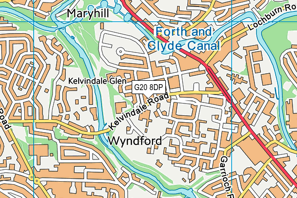 G20 8DP map - OS VectorMap District (Ordnance Survey) G20 8DP map - OS VectorMap District (Ordnance Survey)
