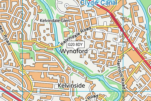 G20 8DY map - OS VectorMap District (Ordnance Survey) G20 8DY map - OS VectorMap District (Ordnance Survey)