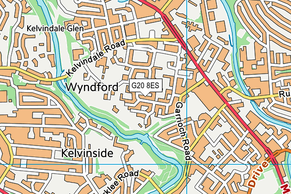 G20 8ES map - OS VectorMap District (Ordnance Survey) G20 8ES map - OS VectorMap District (Ordnance Survey)