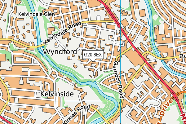G20 8EX map - OS VectorMap District (Ordnance Survey) G20 8EX map - OS VectorMap District (Ordnance Survey)