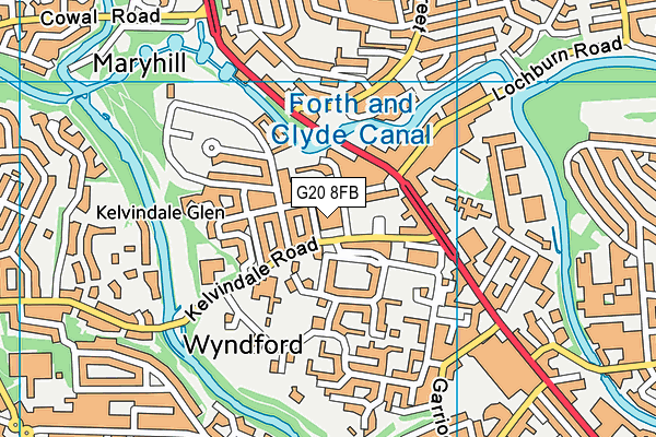 G20 8FB map - OS VectorMap District (Ordnance Survey) G20 8FB map - OS VectorMap District (Ordnance Survey)