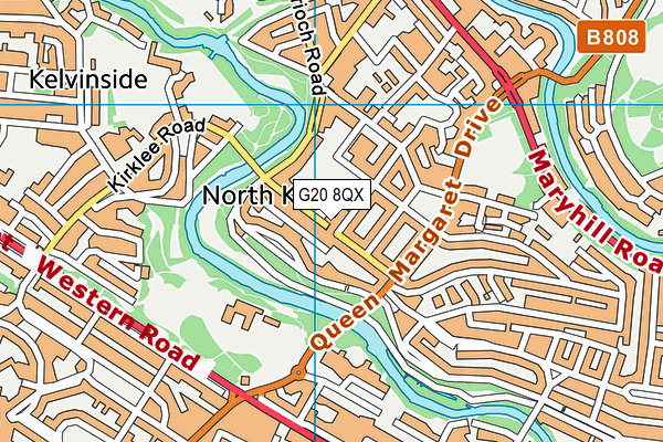 G20 8QX map - OS VectorMap District (Ordnance Survey) G20 8QX map - OS VectorMap District (Ordnance Survey)
