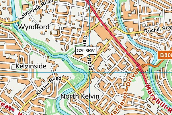 G20 8RW map - OS VectorMap District (Ordnance Survey) G20 8RW map - OS VectorMap District (Ordnance Survey)