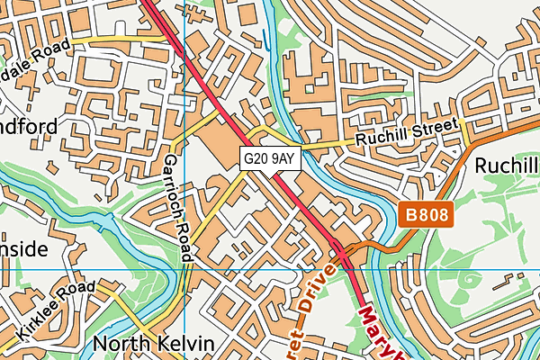 G20 9AY map - OS VectorMap District (Ordnance Survey) G20 9AY map - OS VectorMap District (Ordnance Survey)