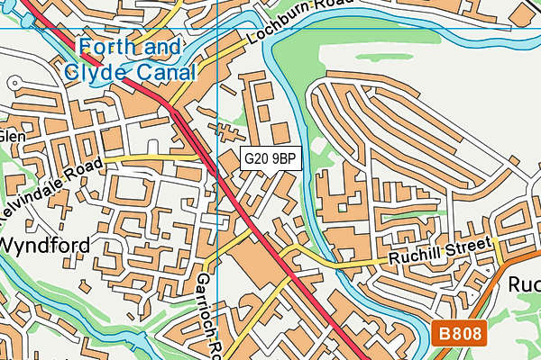 G20 9BP map - OS VectorMap District (Ordnance Survey) G20 9BP map - OS VectorMap District (Ordnance Survey)