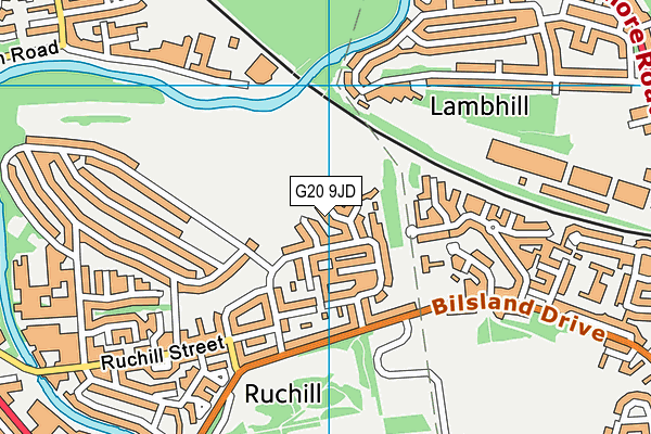G20 9JD map - OS VectorMap District (Ordnance Survey) G20 9JD map - OS VectorMap District (Ordnance Survey)
