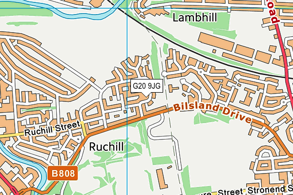 G20 9JG map - OS VectorMap District (Ordnance Survey) G20 9JG map - OS VectorMap District (Ordnance Survey)