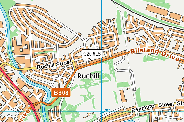 G20 9LS map - OS VectorMap District (Ordnance Survey) G20 9LS map - OS VectorMap District (Ordnance Survey)