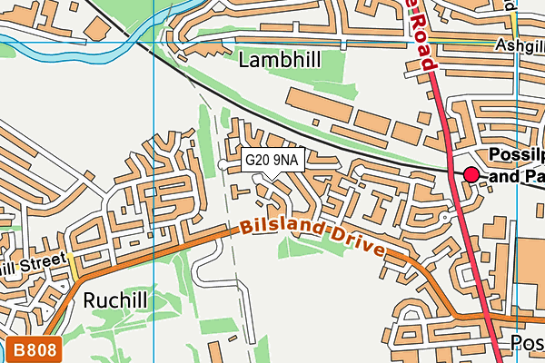 G20 9NA map - OS VectorMap District (Ordnance Survey) G20 9NA map - OS VectorMap District (Ordnance Survey)