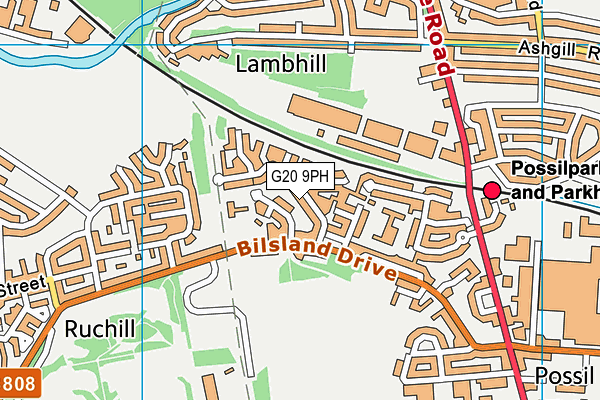 G20 9PH map - OS VectorMap District (Ordnance Survey) G20 9PH map - OS VectorMap District (Ordnance Survey)