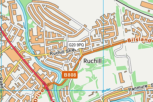 G20 9PQ map - OS VectorMap District (Ordnance Survey) G20 9PQ map - OS VectorMap District (Ordnance Survey)