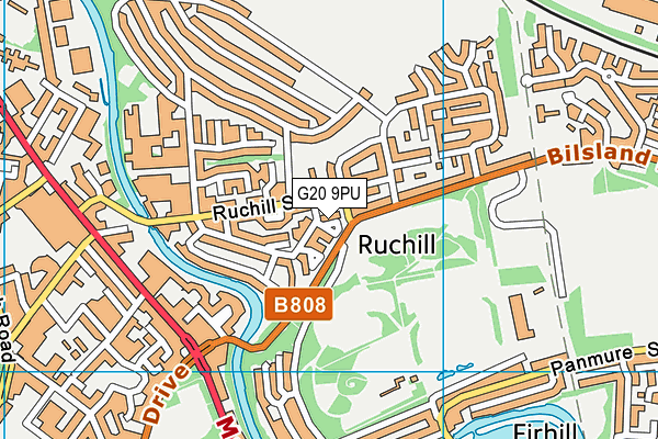 G20 9PU map - OS VectorMap District (Ordnance Survey) G20 9PU map - OS VectorMap District (Ordnance Survey)