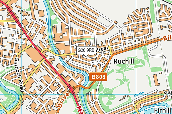 G20 9RB map - OS VectorMap District (Ordnance Survey) G20 9RB map - OS VectorMap District (Ordnance Survey)