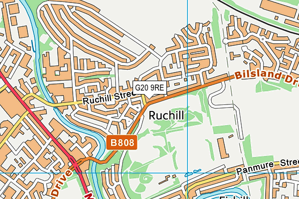 G20 9RE map - OS VectorMap District (Ordnance Survey) G20 9RE map - OS VectorMap District (Ordnance Survey)
