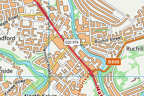 G20 9TA map - OS VectorMap District (Ordnance Survey) G20 9TA map - OS VectorMap District (Ordnance Survey)