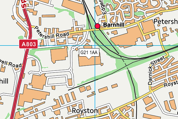 G21 1AA map - OS VectorMap District (Ordnance Survey) G21 1AA map - OS VectorMap District (Ordnance Survey)