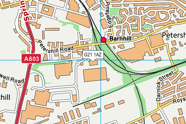 G21 1AZ map - OS VectorMap District (Ordnance Survey) G21 1AZ map - OS VectorMap District (Ordnance Survey)
