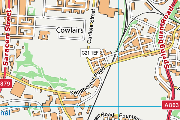 G21 1EF map - OS VectorMap District (Ordnance Survey) G21 1EF map - OS VectorMap District (Ordnance Survey)