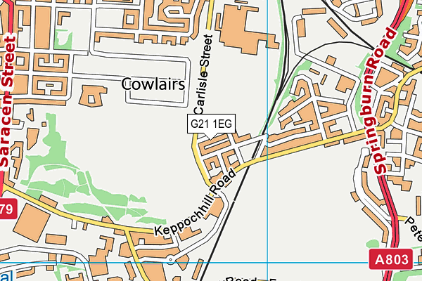 G21 1EG map - OS VectorMap District (Ordnance Survey) G21 1EG map - OS VectorMap District (Ordnance Survey)