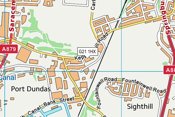 G21 1HX map - OS VectorMap District (Ordnance Survey) G21 1HX map - OS VectorMap District (Ordnance Survey)