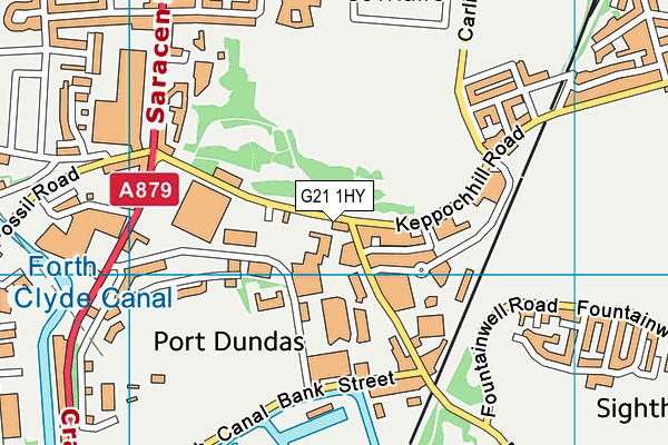 G21 1HY map - OS VectorMap District (Ordnance Survey) G21 1HY map - OS VectorMap District (Ordnance Survey)