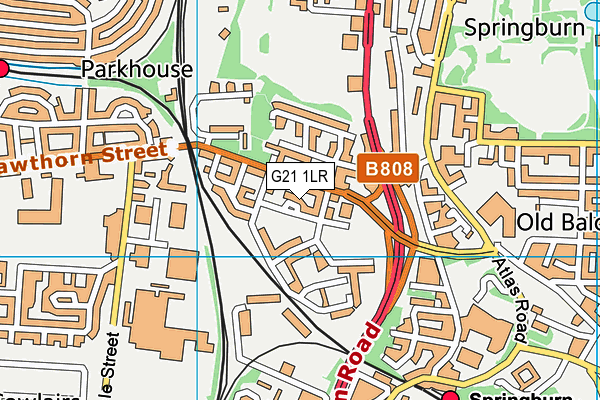 G21 1LR map - OS VectorMap District (Ordnance Survey) G21 1LR map - OS VectorMap District (Ordnance Survey)