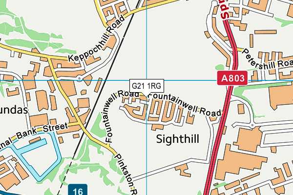 G21 1RG map - OS VectorMap District (Ordnance Survey) G21 1RG map - OS VectorMap District (Ordnance Survey)