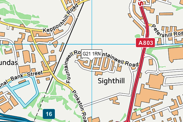 G21 1RN map - OS VectorMap District (Ordnance Survey) G21 1RN map - OS VectorMap District (Ordnance Survey)