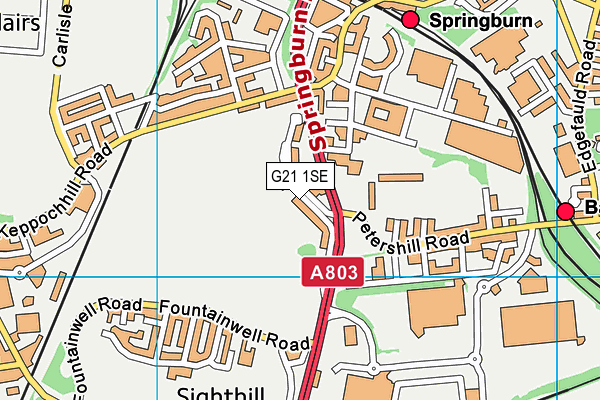 G21 1SE map - OS VectorMap District (Ordnance Survey) G21 1SE map - OS VectorMap District (Ordnance Survey)