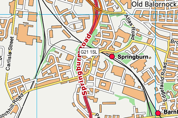 G21 1SL map - OS VectorMap District (Ordnance Survey) G21 1SL map - OS VectorMap District (Ordnance Survey)