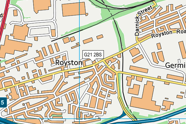 G21 2BS map - OS VectorMap District (Ordnance Survey) G21 2BS map - OS VectorMap District (Ordnance Survey)