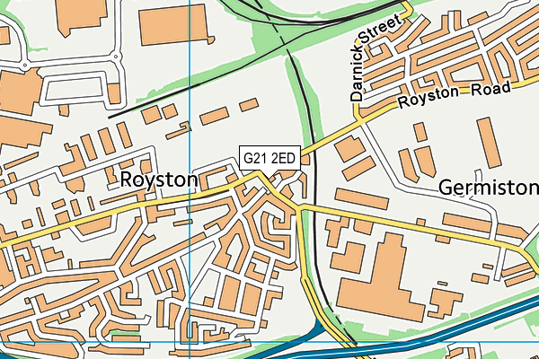 G21 2ED map - OS VectorMap District (Ordnance Survey) G21 2ED map - OS VectorMap District (Ordnance Survey)