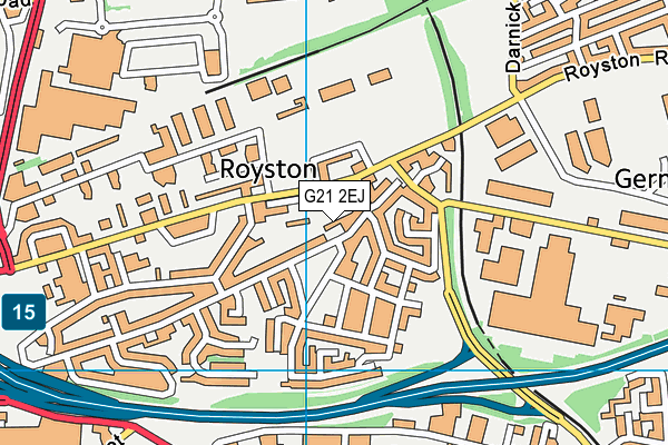 G21 2EJ map - OS VectorMap District (Ordnance Survey) G21 2EJ map - OS VectorMap District (Ordnance Survey)