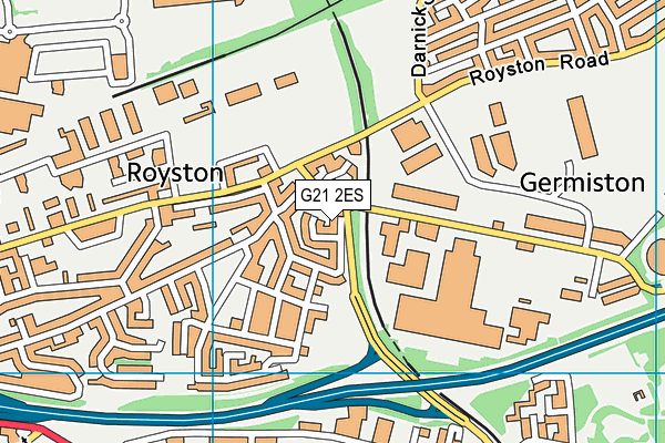 G21 2ES map - OS VectorMap District (Ordnance Survey) G21 2ES map - OS VectorMap District (Ordnance Survey)