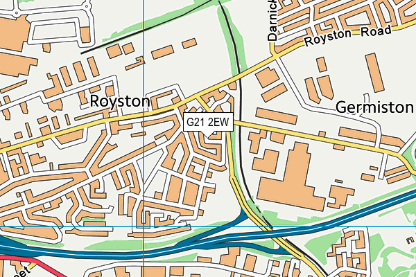G21 2EW map - OS VectorMap District (Ordnance Survey) G21 2EW map - OS VectorMap District (Ordnance Survey)
