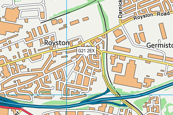 G21 2EX map - OS VectorMap District (Ordnance Survey) G21 2EX map - OS VectorMap District (Ordnance Survey)