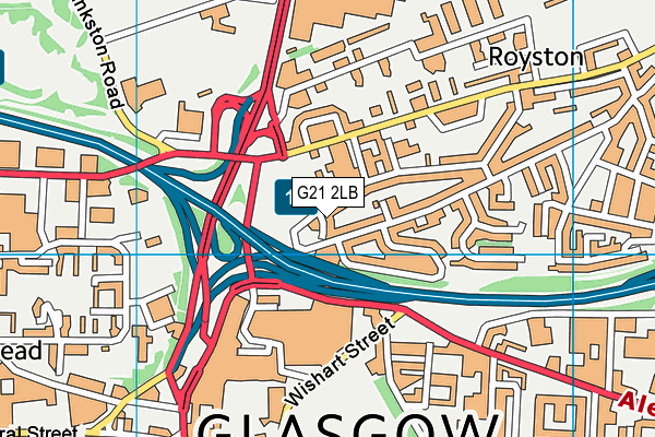 G21 2LB map - OS VectorMap District (Ordnance Survey) G21 2LB map - OS VectorMap District (Ordnance Survey)