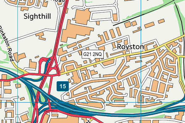 G21 2NQ map - OS VectorMap District (Ordnance Survey) G21 2NQ map - OS VectorMap District (Ordnance Survey)