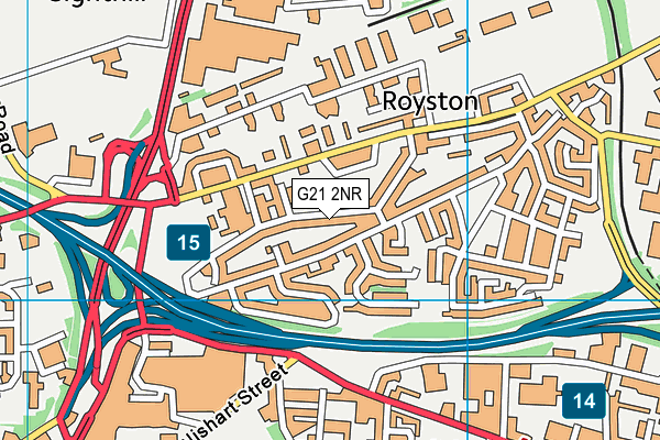 G21 2NR map - OS VectorMap District (Ordnance Survey) G21 2NR map - OS VectorMap District (Ordnance Survey)