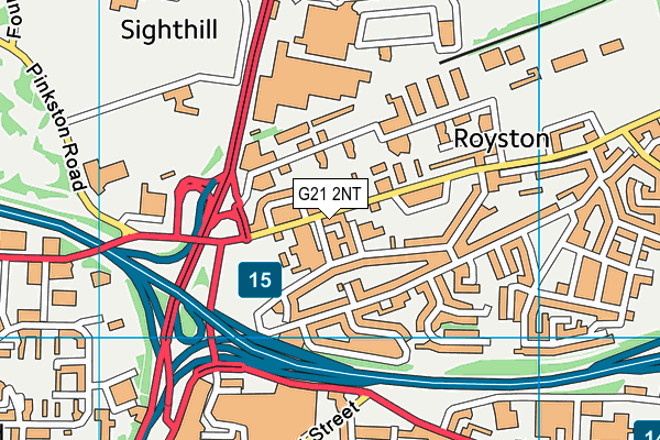 G21 2NT map - OS VectorMap District (Ordnance Survey) G21 2NT map - OS VectorMap District (Ordnance Survey)