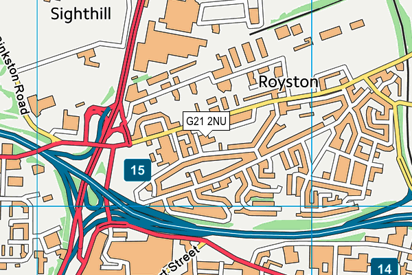 G21 2NU map - OS VectorMap District (Ordnance Survey) G21 2NU map - OS VectorMap District (Ordnance Survey)