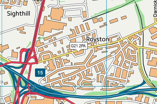 G21 2PA map - OS VectorMap District (Ordnance Survey) G21 2PA map - OS VectorMap District (Ordnance Survey)