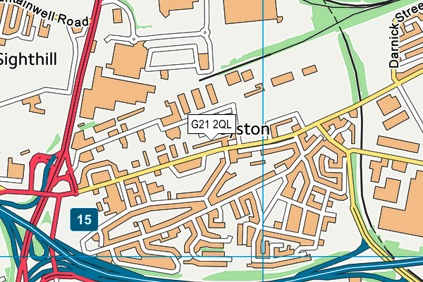 G21 2QL map - OS VectorMap District (Ordnance Survey) G21 2QL map - OS VectorMap District (Ordnance Survey)