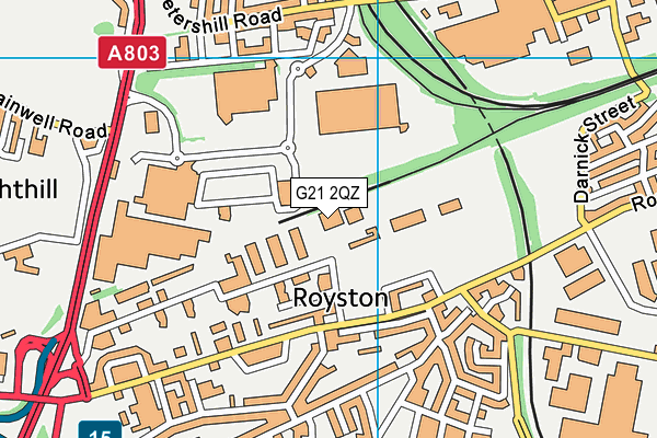 G21 2QZ map - OS VectorMap District (Ordnance Survey) G21 2QZ map - OS VectorMap District (Ordnance Survey)