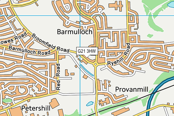 G21 3HW map - OS VectorMap District (Ordnance Survey) G21 3HW map - OS VectorMap District (Ordnance Survey)