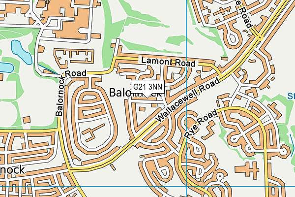 G21 3NN map - OS VectorMap District (Ordnance Survey) G21 3NN map - OS VectorMap District (Ordnance Survey)